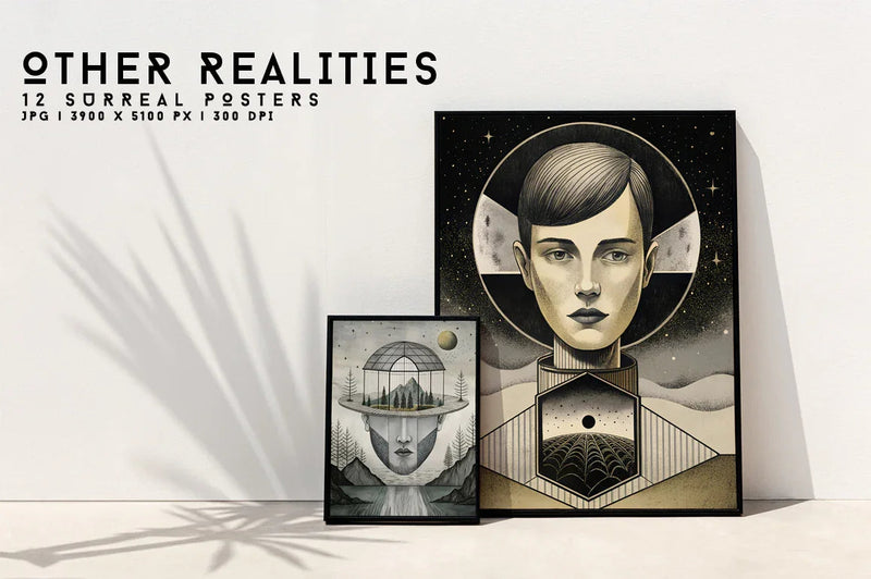 Other Realities - Wall Art - CraftNest - Digital Crafting and Art