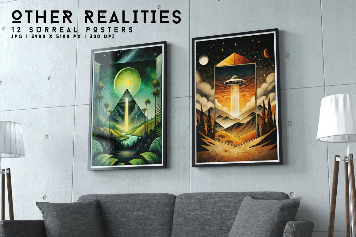 Other Realities - Wall Art - CraftNest - Digital Crafting and Art