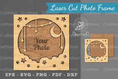 Outer Space Laser Cut Photo Frame Clipart Bundle - CraftNest - Digital Crafting and Art