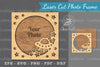 Outer Space Laser Cut Photo Frame Clipart Bundle