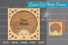 Outer Space Laser Cut Photo Frame Clipart Bundle - CraftNest - Digital Crafting and Art