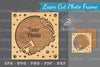 Outer Space Laser Cut Photo Frame Clipart Bundle