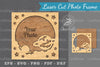 Outer Space Laser Cut Photo Frame Clipart Bundle