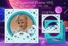 Outer Space Layered Frame Clipart Bundle