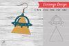 Outer Space Leather Earring Design Clipart Bundle