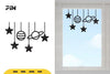 Outer Space Window Decal Clipart Bundle