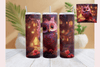 Neon Owl Tumbler Wrap Bundle