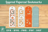 Owl 3D Papercut Bookmarks SVG Bundle