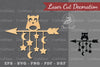 Owl Arrow Laser Cut Decoration Clipart Bundle