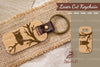 Owl Laser Cut Keychain Design Bundle