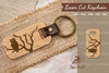 Owl Laser Cut Keychain Design Bundle