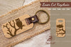 Owl Laser Cut Keychain Design Bundle