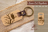 Owl Laser Cut Keychain Design Bundle