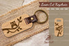 Owl Laser Cut Keychain SVG Bundle