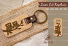 Owl Laser Cut Keychain SVG Bundle