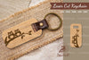 Owl Laser Cut Keychain Clipart Bundle