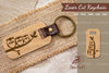 Owl Laser Cut Keychain Clipart Bundle