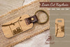 Owl Laser Cut Keychain Clipart Bundle