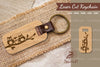 Owl Laser Cut Keychain SVG Bundle