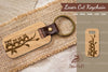 Owl Laser Cut Keychain Clipart Bundle
