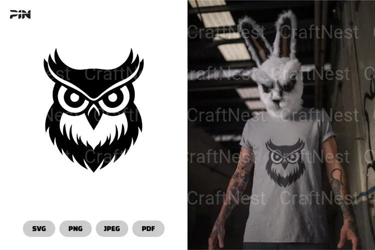 Owl Logo SVG Bundle - CraftNest - Digital Crafting and Art