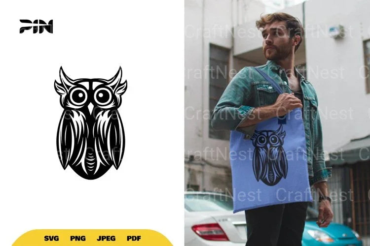 Owl Silhouette SVG Bundle - CraftNest - Digital Crafting and Art