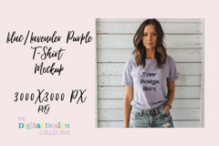 Heather Purple Bella Canvas 3001 Tee Clipart Bundle - CraftNest - Digital Crafting and Art