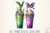 Mardi Gras Drink Clipart Bundle