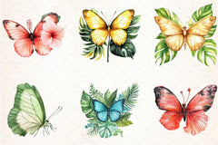 Summer Butterfly Clipart Bundle 77 - CraftNest - Digital Crafting and Art