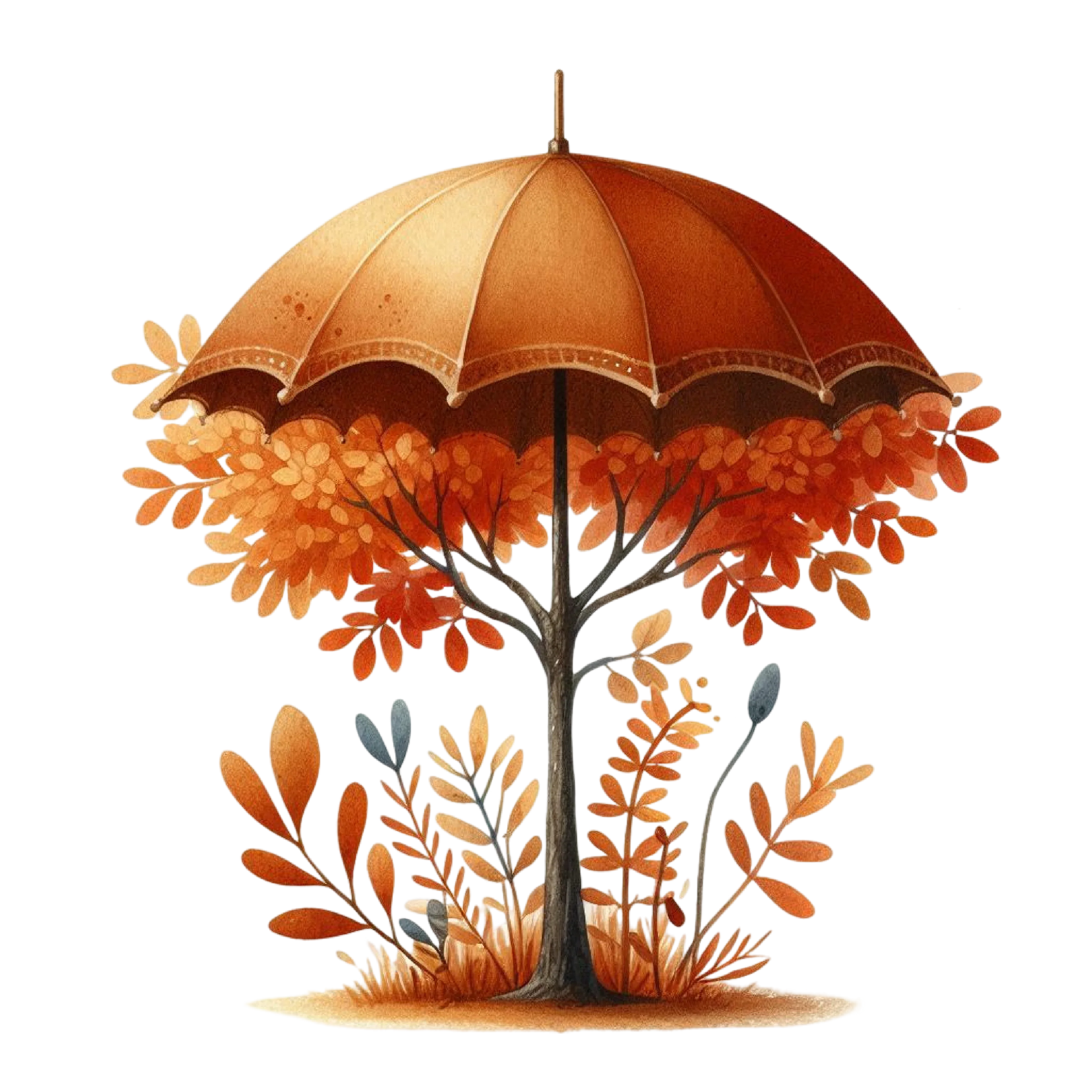 Autumn Trees Clipart Bundle 99 - CraftNest - Digital Crafting and Art