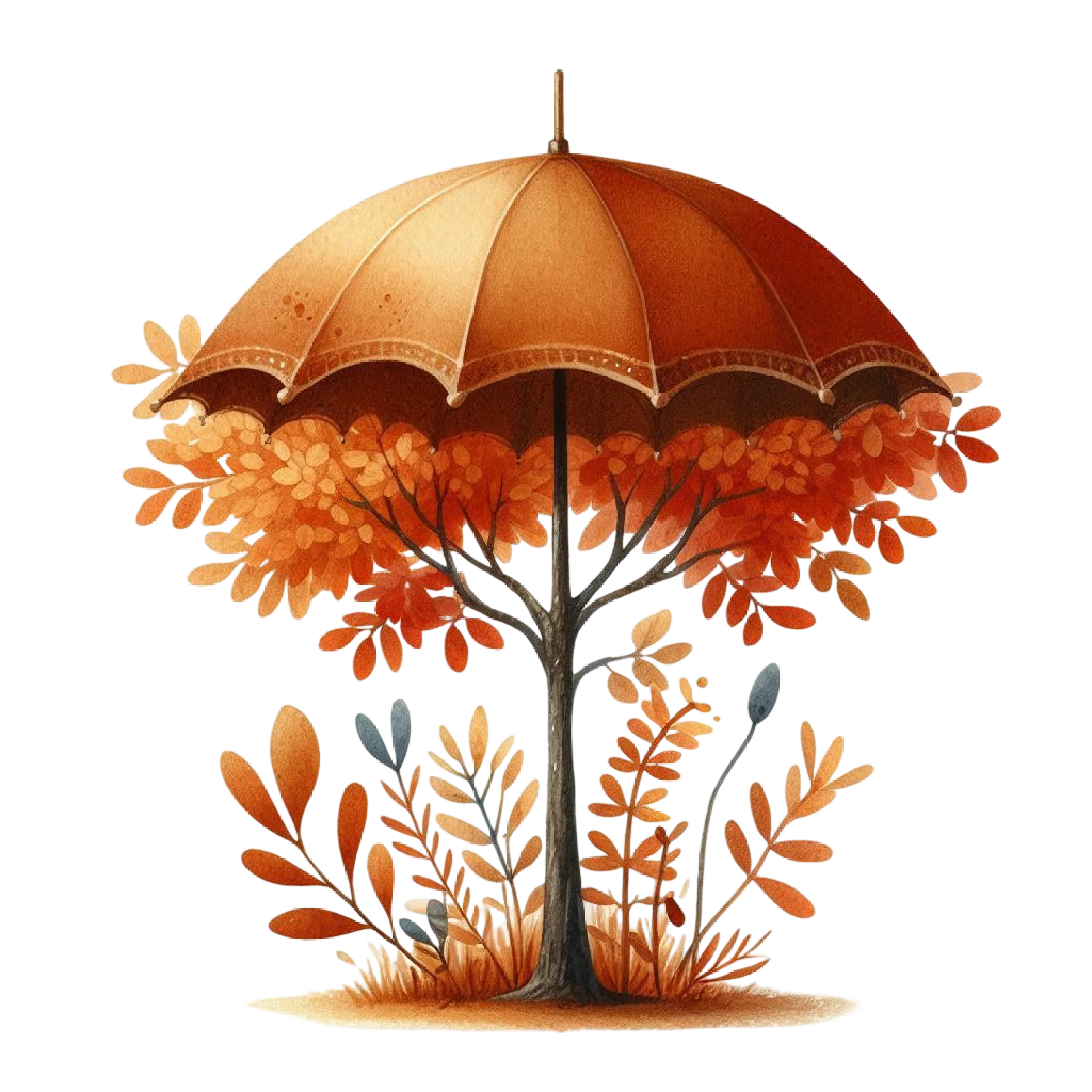 Autumn Trees Clipart Bundle 99 - CraftNest - Digital Crafting and Art