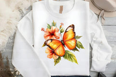 Summer Butterfly Clipart Bundle 77 - CraftNest - Digital Crafting and Art