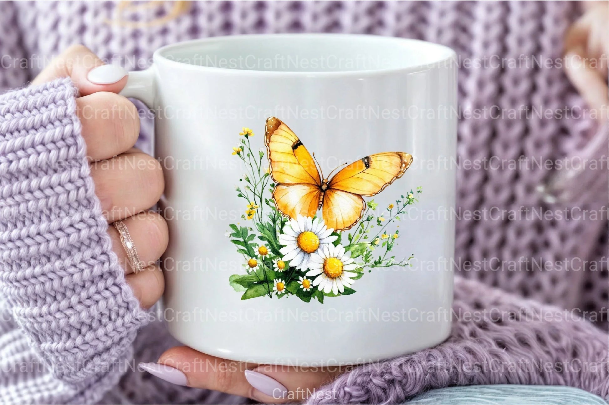 Summer Butterfly Clipart Bundle 77 - CraftNest - Digital Crafting and Art