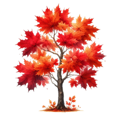 Autumn Trees Clipart Bundle 99 - CraftNest - Digital Crafting and Art
