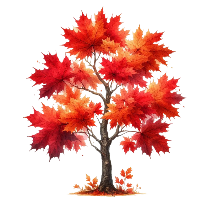 Autumn Trees Clipart Bundle 99 - CraftNest - Digital Crafting and Art