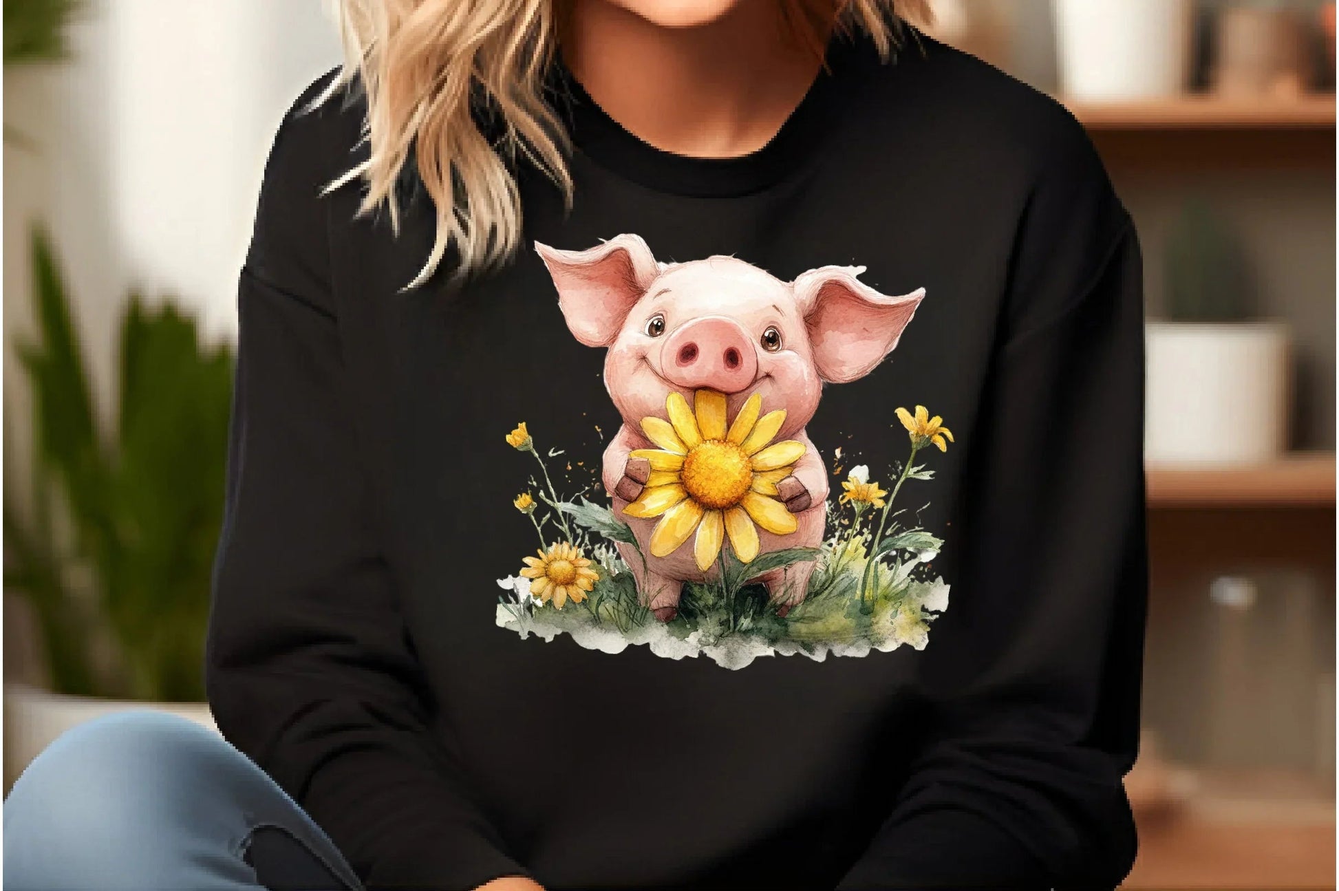 Funny Pink Pig Clipart Bundle - CraftNest - Digital Crafting and Art