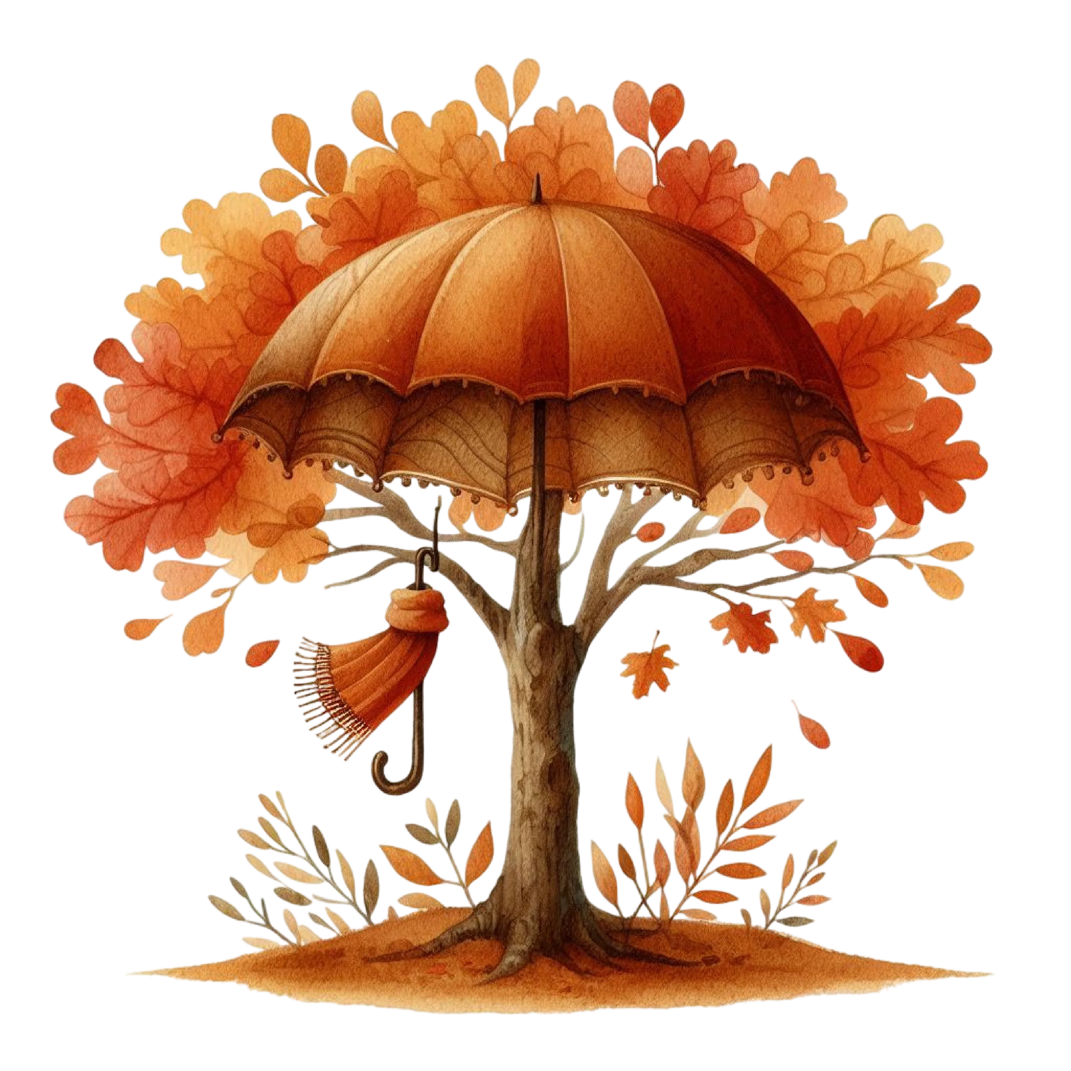 Autumn Trees Clipart Bundle 99 - CraftNest - Digital Crafting and Art