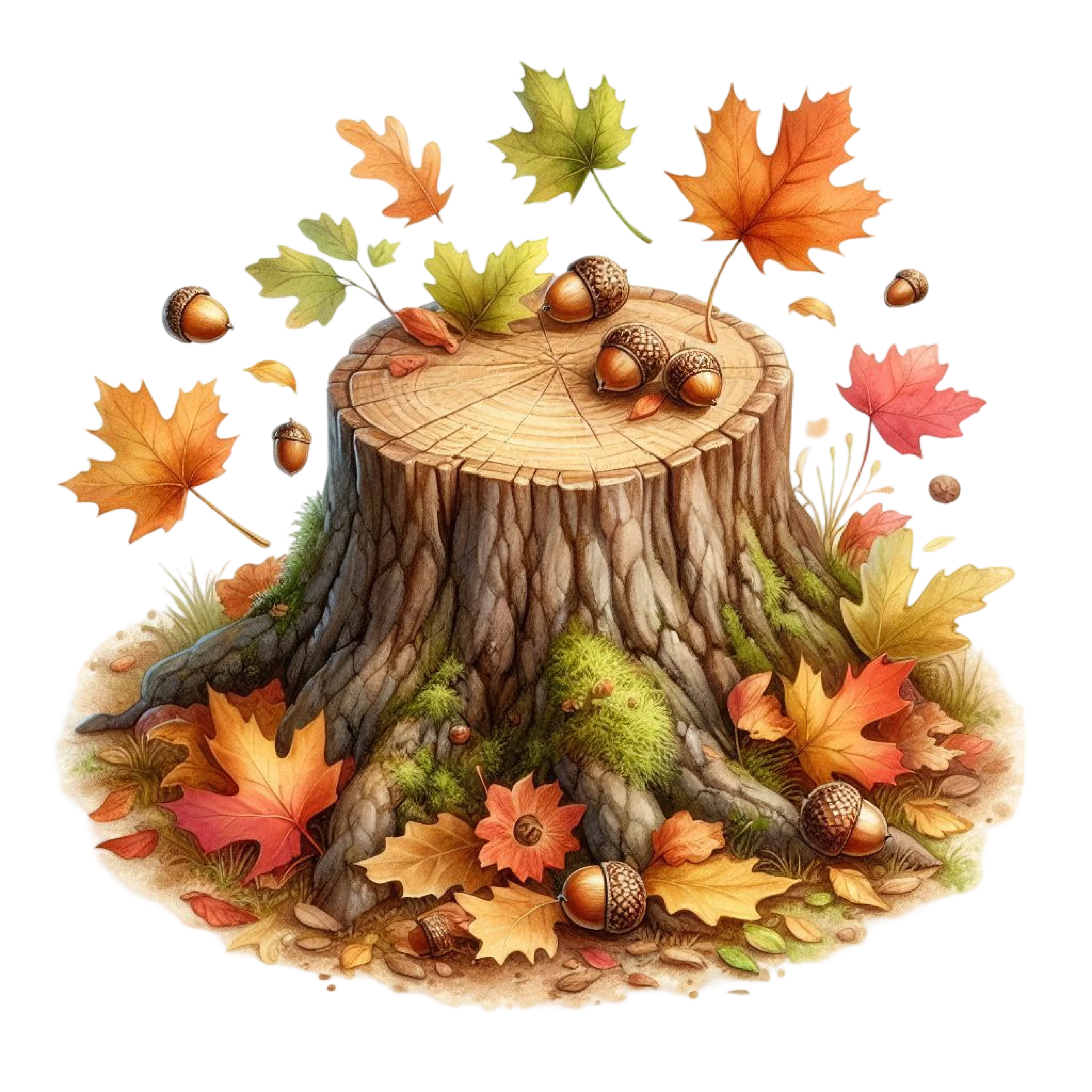 Autumn Trees Clipart Bundle 99 - CraftNest - Digital Crafting and Art
