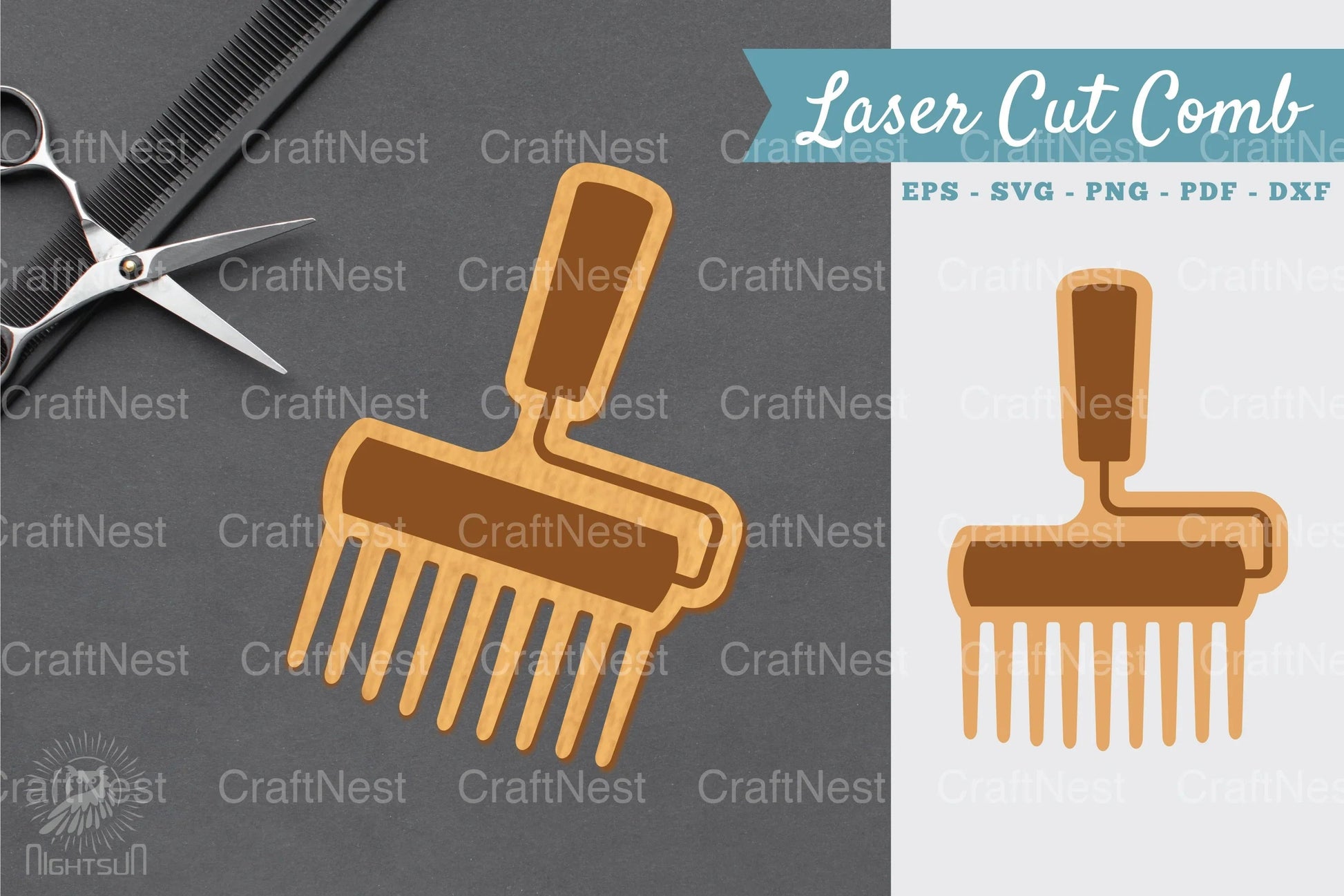 Paint Roll Laser Cut Comb Clipart Bundle - CraftNest - Digital Crafting and Art
