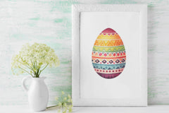 Colorful Painted Easter Eggs Clipart Bundle - CraftNest - Digital Crafting and Art