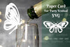 Butterfly Party Festival Cup Glass Decoration Clipart Bundle