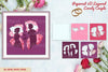 Papercut 3D Layered Lovely Couple SVG Bundle