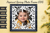 Papercut Spring Photo Frame SVG Bundle