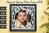 Papercut Spring Photo Frame SVG Bundle