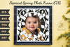 Papercut Spring Photo Frame SVG Bundle