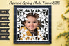 Papercut Spring Photo Frame SVG Bundle