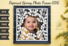 Papercut Spring Photo Frame SVG Bundle