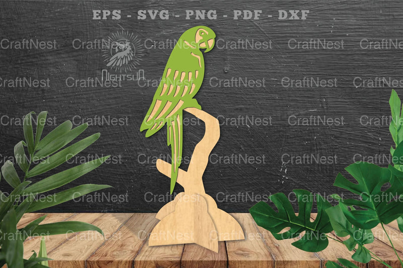 Parrot Laser Cut Home Decor Clipart Bundle - CraftNest - Digital Crafting and Art