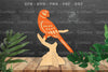 Parrot Laser Cut Home Decor Clipart Bundle