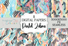 Pastel Zebra Seamless Digital Paper